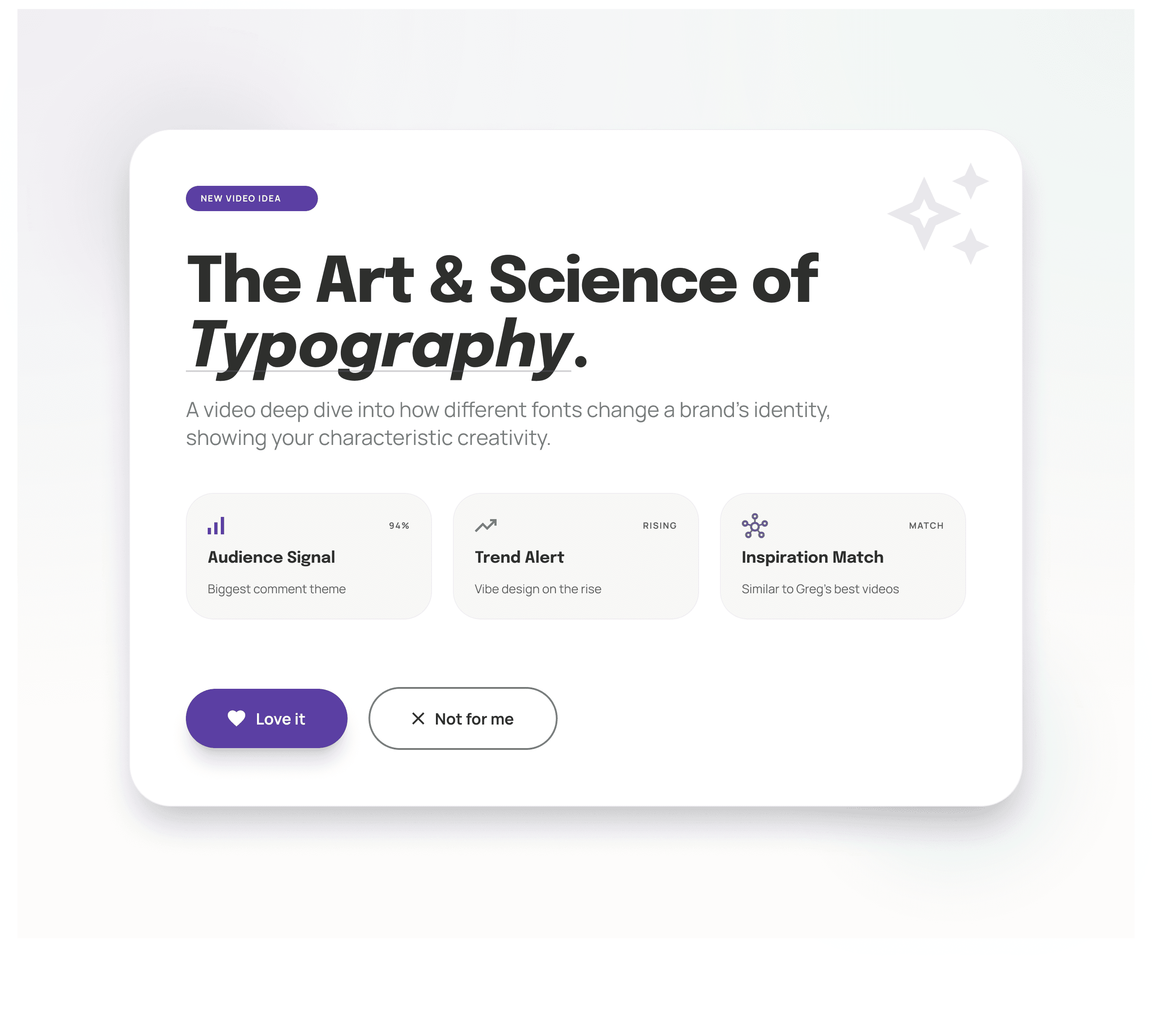 Mira product preview